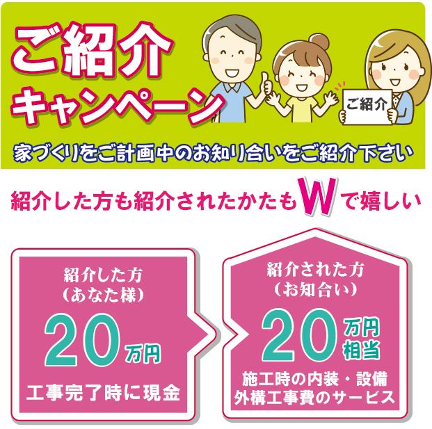 お客様紹介キャンペーン